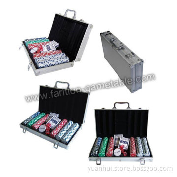 300 Aluminum Poker Chips Sets